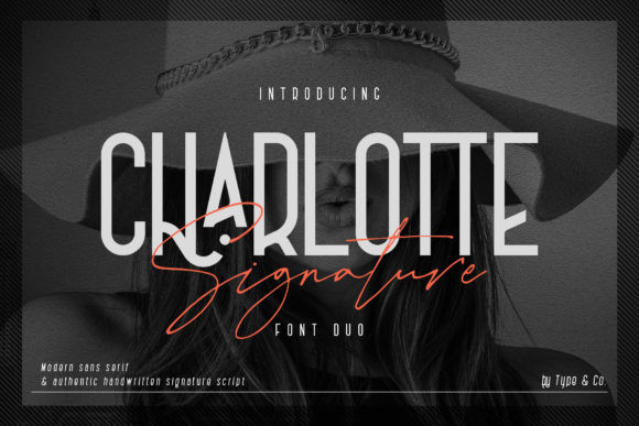 A Calm Editorial Review of the Charlotte Signature Font
