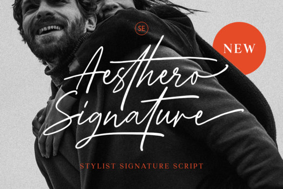 Aesthero: The Authentic Signature Font for Your Campaign's Heart