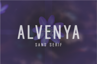 Alvenya Font: A Modern Sans Serif for Versatile Projects