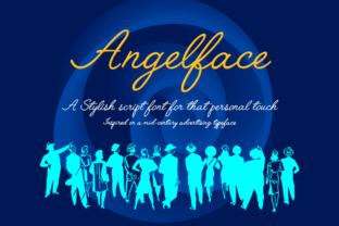 Angelface: A Handwritten Font for Authentic Editorial Design