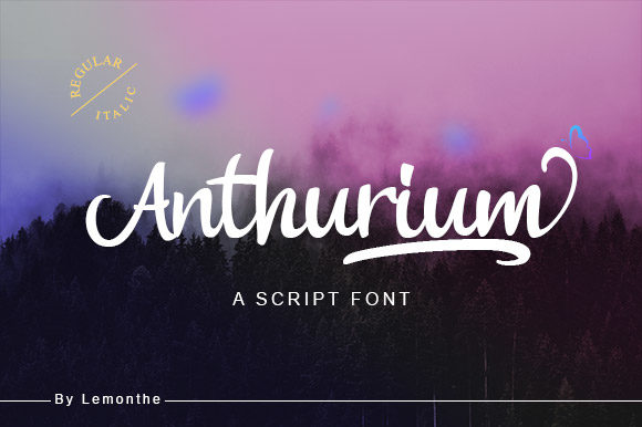 Anthurium Font for Elegant Online Branding