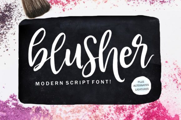 Blusher: A Font That Captures Authentic Editorial Style