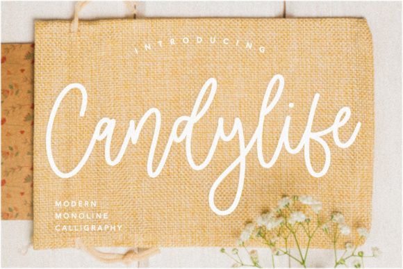 Candylife: A Sweet Script Font for Creative Projects
