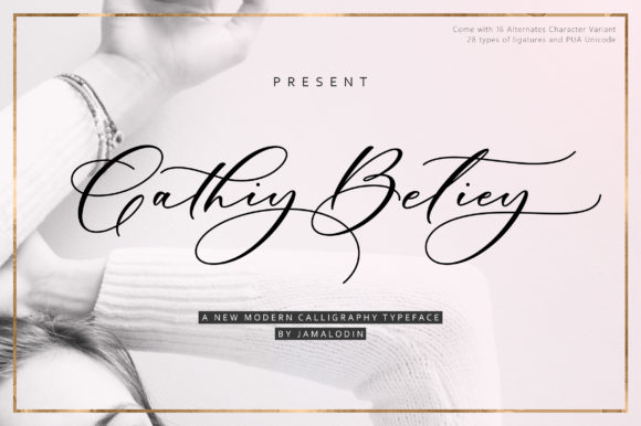 Discover Cathiy Betiey: The Elegant Script Font for Your Creative Projects