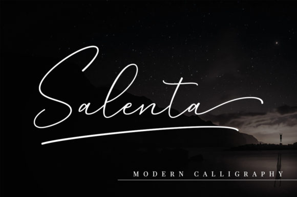 Elevate Your Brand with the Salenta Calligraphy Font