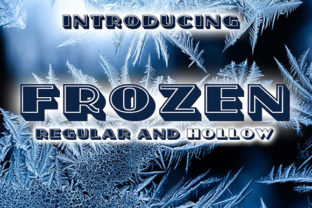 Frozen Font: A Nostalgic Design Tool for Creators