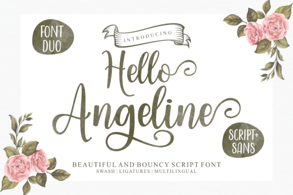 Hello Angeline: A Duo Font for Elegant Business Branding