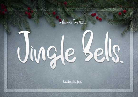 Jingle Bells Font: A Polished Handwritten Typeface for Your Brand