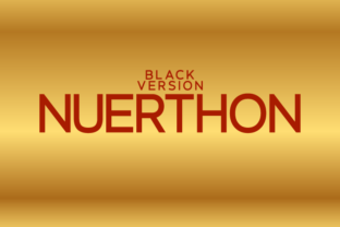 Nuerthon Black: A Modern Sans Serif Typeface for Editorial Clarity