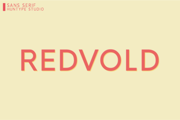 Redvold: A Minimal Sans Serif Font for Digital Projects