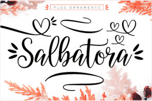 Salbatora: A Script Font for Scroll-Stopping Visual Communication