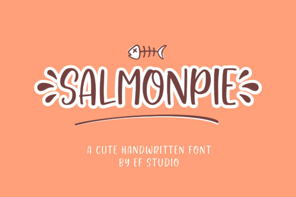 Salmonpie: A Friendly Handwritten Font for Your Brand