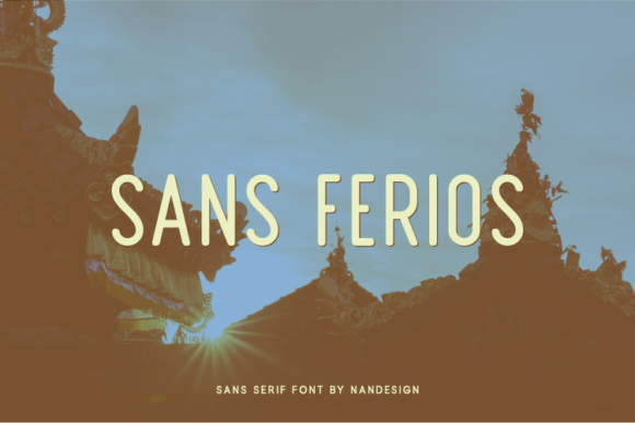 Sans Ferios: A Premium Sans Serif Font for Modern Branding