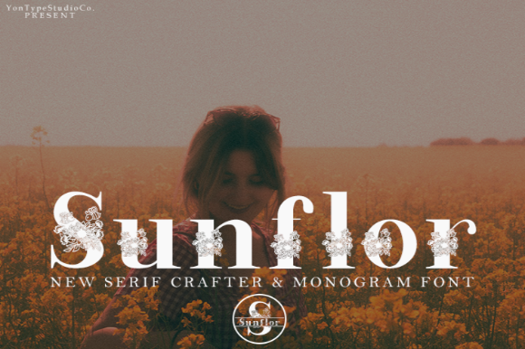 Sunflor: A Minimalist Serif Font for Digital Design