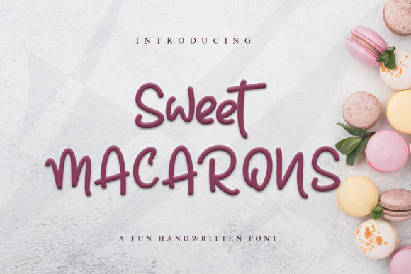 Sweet Macarons Font: Elevate Your Brand's Visual Personality