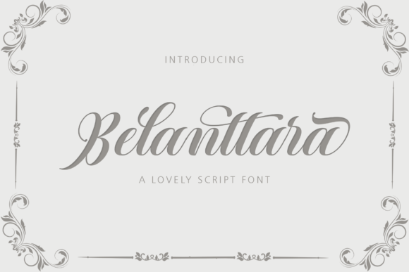 The Belanttara Font for Marketing Campaigns and Brand Content