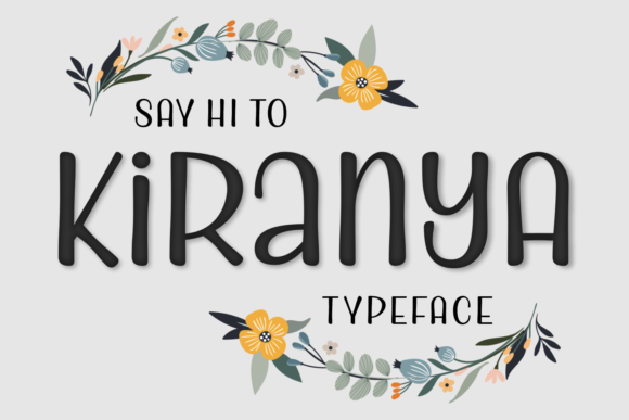 The Kiranya Handwritten Font for Building a Distinct Brand