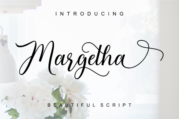 The Margetha Font: A Classic Script Typeface for Professional Branding