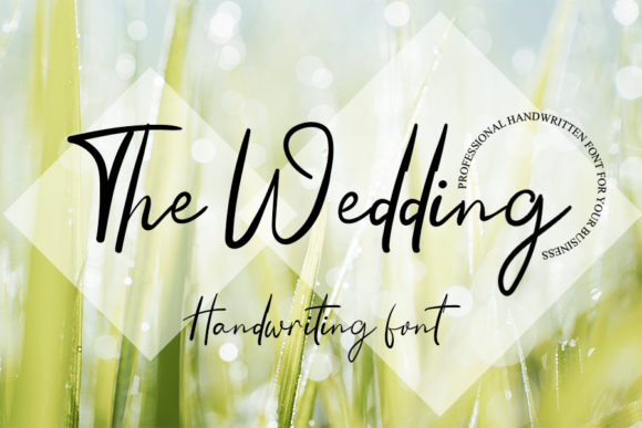 The Wedding Font for Professional Branding