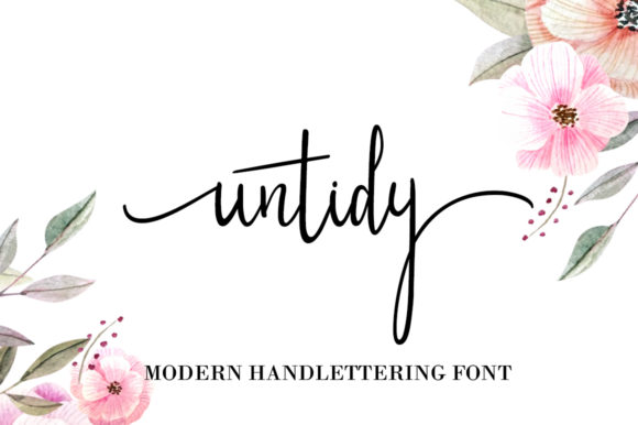 Untidy: A Handwritten Font for Gentle Editorial Voice