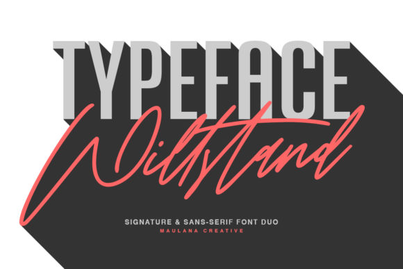 Willstand Duo: A Versatile Campaign Font