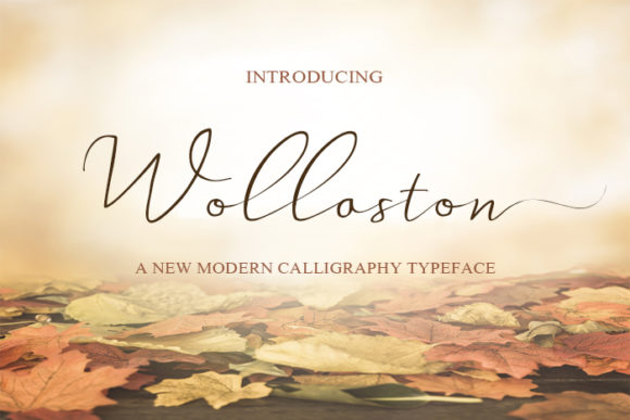 Wollaston Font: A Thin, Elegant Handwritten Typeface for Editorial Design