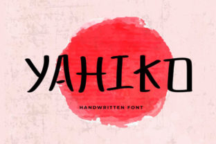 Yahiko: A Playful Handwritten Font for Crafters and Creators